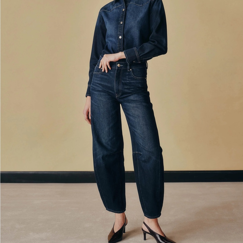 DL1961 Dark Indigo Straight Leg Jeans